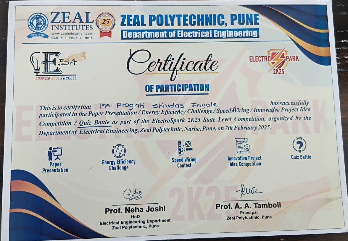 State Level - Quiz Battle at Zeal Polytechnic
